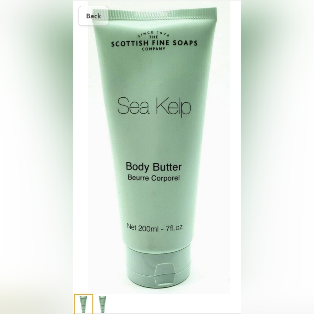 Scottish Fine Soaps Sea Kelp Body Butter 200ml (7floz)